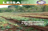 Agroforestería y agroecología: experiencias · 2020. 1. 31. · 27 Sistemas agroforestales y frutales nativos. Estrategia de producción y conservación desde la agricultura familiar