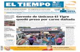 Gerente de Unicasa-El Tigre quedó preso por carne dañadamedia.eltiempo.com.ve/EL_TIEMPO_VE_web/21/diario/docs/... · 2015. 11. 12. · Edición 3.491 w w w .e l t i e m p o .co