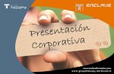 Presentación de PowerPoint - Enclave Formación · 2021. 2. 11. · Generación de Contenidos Digitales Interactivos Filosofía empresarial: Innovación tecnológica aplicada a la