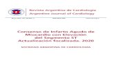 Consenso de Infarto Agudo de Miocardio con Elevación del ......Mayo 2020 Vol. 88 SUPL. 3 ISSN 0034-7000 Revista Argentina de Cardiología Argentine Journal of Cardiology Consenso