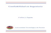 Confiabilidad en Ingeniería · 2013. 9. 5. · Presentación Confiabilidad en Ingeniería corresponde a las notas de clase de los cursos de postgrado que el autor ha dictado en la