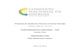 Proyecto de Asistencia Técnica al Sector Energía · 2017. 1. 18. · MDL Mecanismo de Desarrollo Limpio ... El cronograma aprobado por el Presidente de la CNE y acordado con el