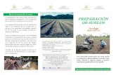 PREPARACIÓN DE SUELOSdicta.gob.hn/files/2018,-Preparacion-de-suelos.pdf · 2021. 7. 19. · DICTA -SAG Honduras Tecnología SAG- DICTA Épocas de preparación de suelos Una adecuada