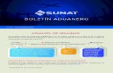 BOLETÍN ADUANERO - Superintendencia Nacional de ...€¦ · Acumulado enero - octubre / ***Migraciones, mes de septiembre. AIJCH: Aeropuerto internacional Jorge Chávez - Lima ¿Cómo