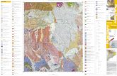 Mapa geològic comarcal de Catalunya 1:50 000 - (28) Pla de l'Estany · Filons de barita, calcita i fluorita. Carbonífer-Permià. Filons de pòrfirs de diorítics a quarsidiorítics.