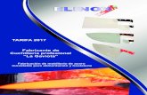ELINOX - QDQ · 2020. 6. 2. · ELINOX Fabricación de mobiliario de acero inoxidable para alimentación y hostelería Fabricante de Cuchillería profesional “La Gaviota” TARIFA