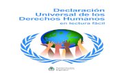 Declaración Universal de los Derechos Humanos en lectura …...2 3 Declaración Universal de los Derechos Humanos en lectura fácil. 1ra. edición: diciembre de 2020 Editado por Ediciones
