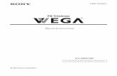 Manual de instrucciones - Entretenimiento | Sony · 2019. 2. 1. · Conexión de equipo adicional 2-898-782-41(2) ... Sony, FD Trinitron, WEGA, VM, Intelligent Picture son marcas