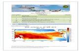 I. NOTICIAS - Clima Pesca...Tabla 3. Valores de clorofila “a” en el Istmo Centroamericano 3 Sitio Valor clorofila “a” (mg/m) Pacífico Istmo de Tehuantepec 0.4 – 11.6 Costa