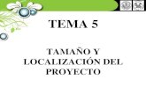 TEMA 5saber.ucv.ve/bitstream/123456789/9454/5/TEMA 5 tamaño y... · 2015. 5. 25. · EVALUACIÓN Y GERENCIA DE PROYECTOS MINEROS TEMA 5. TAMAÑO Y LOCALIZACIÓN DEL PROYECTO TAMAÑO