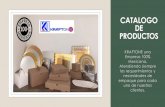 CATALOGO DE PRODUCTOS - KRAFTONEkraftone.com.mx/Catalogo.pdf · 2021. 3. 31. · CATALOGO DE PRODUCTOS KRAFTONE una Empresa 100% Mexicana, Atendiendo siempre los requerimientos y