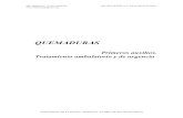 QUEMADURAStraumatologiazaragoza.com/Documentacion_files/Quemaduras.pdf · 2012. 4. 6. · I Curso-Taller de Traumatología Básica en Urgencias Dr. E. Juan-García Tratamiento de