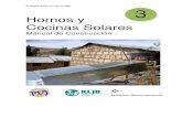 Hornos y Cocinas Solares - WAVE · 2016. 2. 9. · Cocinas y Hornos Solares N° 3 Paneles Fotovoltaico y Electricidad N° 4 Secadores Solares N° 5 Bombeo de Agua N° 6 Fitotoldos