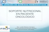 NUTRICIÓN ENTERAL EN PACIENTE ONCOLÓGICO · 2018. 5. 31. · mejoría del balance nitrogenado, disminución de días de hospitalización Gul K. The effects of oral glutamine on