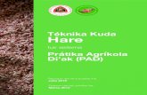Téknika Kuda Hare - Home - TOMAKtomak.org/wp-content/uploads/2020/07/GAP-Manual-Rice.pdf · 2020. 7. 2. · ne’ebé ho nia kualidade di’ak, prepara rai ho di’ak to’o oinsá