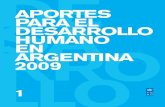 hude rgentina / 2009 - Oittec.org · 2019. 4. 11. · LOMO de LOMO sa rro llo aportes para el desarrollo humano en argentina 2009 hu ma no a portes para el desarrollo humano en a