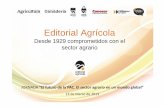 Editorial Agrícola20Resumen%20y... · 2013. 3. 22. · Editorial Agrícola Desde 1929 comprometidos con el sector agrario JORNADA “El futuro de la PAC. El sector agrario en un