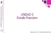 UNIDAD 5 - ESCOM€¦ · S UNIDAD 5 Estudio financiero Elaborado por: M. en C. Josefina Hernández Jaime . S 5.1. Propuestas para la elaboración del estudio financiero.5.2. Presupuesto