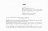 Corte Constitucional de Colombia D... · 2019. 11. 1. · REPÚBLICA DE COLOMBIA CORTE, CONSTITUCIONAL AUTO Ref.: D-12973 Asunto: Demanda de inconstitucionalidad contra el artículo