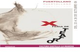 JCCMccta.jccm.es/feriateatro/10 FERIA PROGRAMA.pdf · 2009. 11. 5. · Programa Lunes 23 de octubre 13:00 h. “La cama” • Teatro en el aire • I.E.S. Fray Andrés • 95´ •