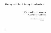 Condiciones Generales - GNP · 2020. 10. 13. · Condiciones Generales Respaldo Hospitalario 9 41 00 09 • Programación de cirugías, tratamientos médicos y servicios Servicio
