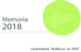 Memoria 2018 - CAONGD | Coordinadora Andaluza de ONGD · 2020. 10. 22. · Presentación En esta memoria intentamos condensar el trabajo de la Coordinadora Andaluza de ONGD durante
