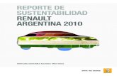 RepoRte de SuStentabilidad Renault aRgentina 2010 · 2015. 10. 29. · En 1992, Renault Argentina S.A. cambia su denominación social por CIADEA S. A. (Compañía Interamericana de