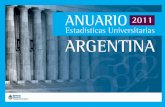 Estadísticas Universitarias - Argentina 2011 01 · 2015. 9. 16. · Cuadro 1.1.20 Antigüedad promedio en años de Cargos docentes de las Instituciones Universitarias Nacionales