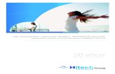 brochure de ventasvertikalperu.com/pdf/hitech_group.pdf · 2020. 10. 3. · 01 Chiller enfriado por agua, 120 Tons con torre de enfriam. 140 Fan-Coils. 2010 USMP - Biblioteca y Laboratorio