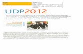 20-12 UDP 2012 · 2019. 10. 8. · IANZAMIENTO DE LA Vill ENCUESTA NACIONAL UDP El miércoles 12 de septiembre de 2012 fueron presentados los resultados de la octava Encuesta Nacional