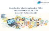 Resultados Municipalidades 2014 TRANSPARENCIA ACTIVA · 2020. 3. 13. · mayor baja 2014 – 2013 2014 2013 diferencia 2014 - 2013 tipo subdere municipalidad de combarbalÁ 93,06%