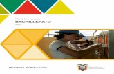 Oferta formativa de - educacion.gob.ec · 3. Oferta formativa del Bachillerato en Ciencias 13 4. Oferta formativa de Bachillerato Técnico por Figuras Profesionales (FIP) 17 Figuras