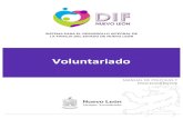 Voluntariado - Nuevo León · Mario A. Ortiz Zavala María I. Prado Maillard Puesto Secretaria Secretaria Analista de Calidad Asistente de la Dirección del Voluntariado Firma I.
