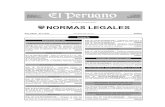Cuadernillo de Normas Legales - Gaceta Juridica · 2013. 4. 11. · de las compras de calzado y carpetas 424469 VIVIENDA R.M. Nº 140-2010-VIVIENDA.- Designan representantes ... Oﬁ