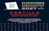 CARTILLA - Elecciones 2021 · 2021. 5. 7. · cartilla de instrucciones para mesa receptora de sufragios. actividades a realizar para las elecciones de convencionales constituyentes,