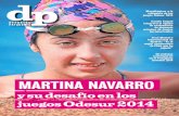 MArtInA nAvArrO - La Prensa Austral · 2015. 6. 19. · Mañana, a las 11 horas, Martina navarro se lanzará a la piscina para defender los colores chilenos y regionales en los X