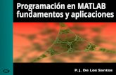 Programación en MATLAB, fundamentos y aplicacionessamples.leanpub.com/programacionmatlab-sample.pdfFundamentosdellenguaje 4 1 %{2 Esto es un comentario de múltiples 3 líneas en
