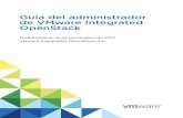 VMware...Contenido Acerca de este manual 6 Información actualizada 7 1 Acerca de VMware Integrated OpenStack 8 Internacionalización 8 Cumplimiento de OpenStack Foundation 9 ...