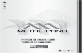 ÍNDICE - Metal Panel€¦ · Índice informaciÓn importante..... generalidades de los productos.....