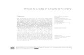 Síntesis de las artes en la Capilla de Ronchamp. Synthesis of the …vip.ucaldas.edu.co/kepes/downloads/Revista22_16.pdf · 2020. 12. 20. · Sarmiento-Ocampo, J. A. / Síntesis