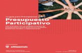 La guía para Principiantes sobre Presupuesto Participativo... · 2020. 6. 16. · presupuestos participativos diferentes en todo el país sudamericano, y el 41% de todas las ciudades