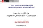 Reacción Anafiláctica Diagnostico, Tratamiento y Clasificación