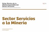 Sector Servicios a la Minería
