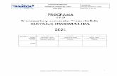 PROGRAMA SSO Transporte y comercial Transvia ltda ...