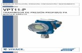 Manual VPT11-P ES - vivaceinstruments.com.br