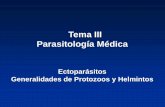 Tema III Parasitología Médica - sld.cu