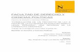 FACULTAD DE DERECHO Y CIENCIAS POLÍTICAS