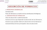 ABSORCIÓN DE FÁRMACOS - CV ULL