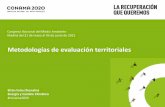 Metodologías de evaluación territoriales