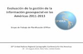 Evaluación de la gestión de la información geoespacial en ...